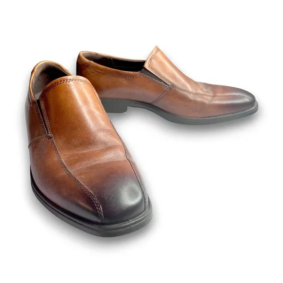 Ecco | Shoes | Ecco Minneapolis Mens Brown Leather Bike Toe  display picture 1